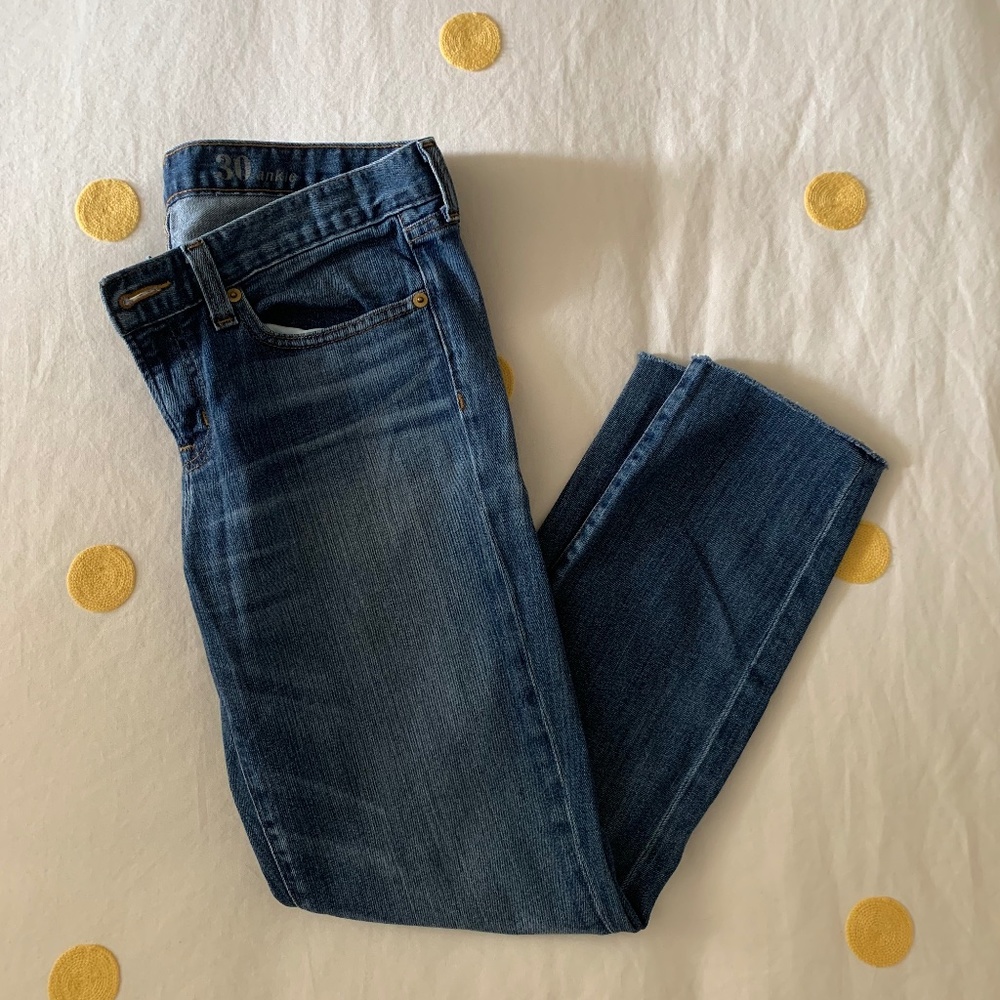 J. Crew Toothpick Ankle Jeans Size 30